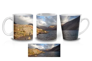 Golden Wastwater Reflection Coffee Mugs