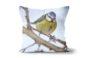 Perched Blue Tit Scatter Cushions