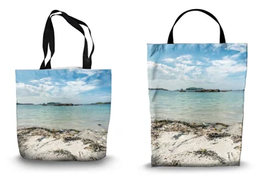 Bosta Beach Bay Shopping Tote Bags