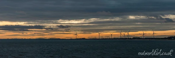 Sunset Over Westermost Rough Panoramic Art Prints