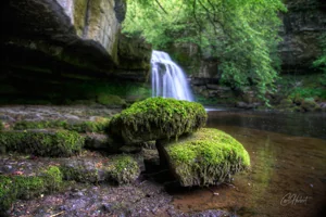 Wensleydale Waterfall Wall Art Prints