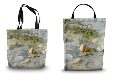 Cockles on Traigh Lar Beach Shopping Tote Bags