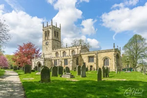 St Peters Church Conisbrough Wall Art Prints