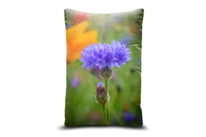 Indigo Cornflower Bolster