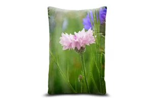 Light Pink Cornflower Bolster