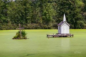 Historic Cross Island Chapel Wall Art Prints