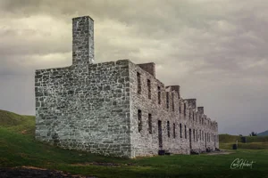 Ruined Fort Crown Point Wall Art Prints