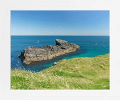 Dun Eistean Rock Mounted Print