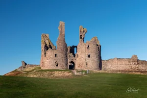 Approaching Dunstanburgh Castle Foamex Prints