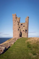 Dunstanburgh Castle Tower Foamex Prints