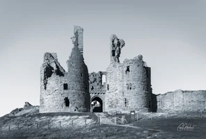 Dunstanburgh Castle Gatehouse Foamex Prints