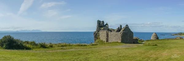 Dunure Castle Panoramic Art Prints