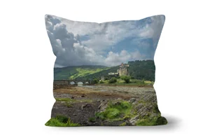 Mystical Eilean Donan Castle Scatter Cushions