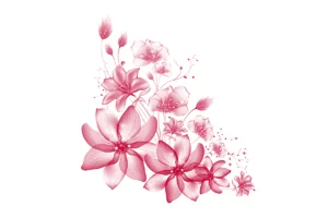 Etherial Flowers Art Prints