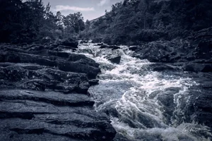 Falls of Dochart Wall Art Prints