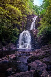 The Hidden Falls of Rha Wall Art Prints