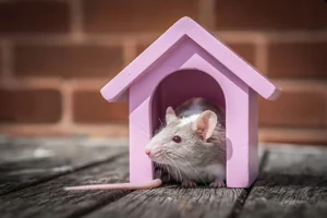 Milkshake the Mouse Canvas Wall Art