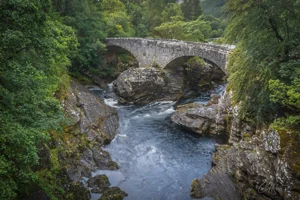 Invermoriston Bridge & Falls Wall Art Prints