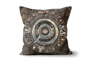 Jet Engine Exhaust Scatter Cushions
