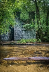 Ruins At Kennall Vale Wall Art Prints