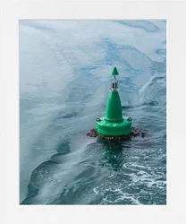 Mile Sgeir Bouy Mounted Print