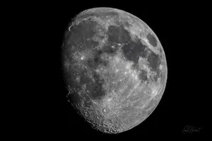 Waxing Gibbous Moon Wall Art Prints