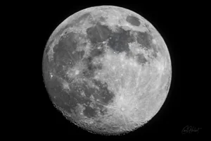 Moon Minus One Wall Art Prints