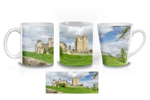 Medieval Conisbrough Castle Coffee Mugs