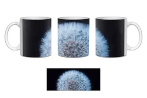 Dandelion Clock Coffee Mugs