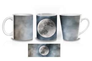 An English Full Moon Coffee Mugs