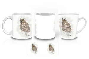 Turkmenian Eagle Owl Coffee Mugs