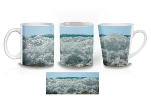 Frozen Waves Coffee Mugs