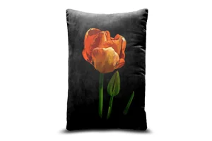 Orange Tulip Bolster
