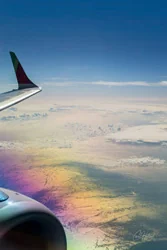 Rainbow Sea Canvas Wall Art