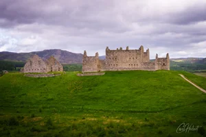 Ruthven Barracks Foamex Print