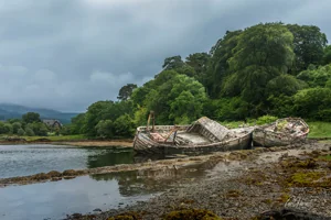 Forsaken Salen Boats Wall Art Prints