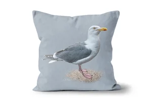 Rendered Herring Gull Scatter Cushions