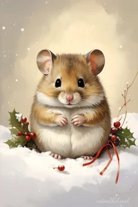 Christmas Doormouse Cards