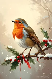 Christmas Robin Cards