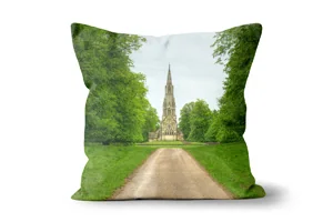Approaching St Marys Church Scatter Cushions