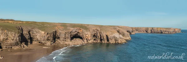 Stackpole Head Panoramic Art Prints