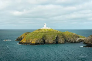 Lighthouse on St Michaels Island Art Prints