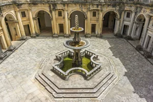 Convent of Christ Tomar Fountain Wall Art Prints