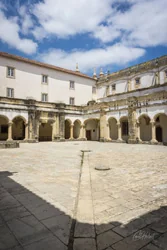 Convent of Christ Tomar Courtyard Wall Art Prints