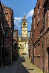 Hidden Clock Tower Wall Art Prints