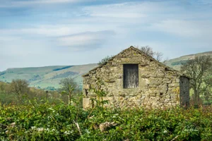 West Burton Barn Wall Art Prints