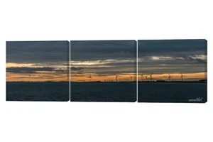 Westermost Sunset 3 Piece Canvas Wall Art