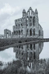 Historic Whitby Abbey Canvas Wall Art