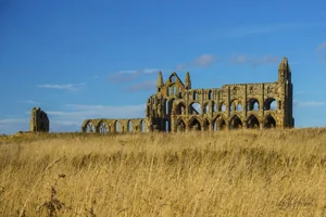 Whitby Abbey Sunset Canvas Wall Art