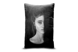Woman in Shadow Bolster